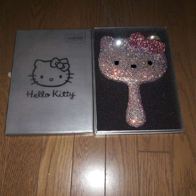 Hello Kitty Swarovski Makeup Accessories 2011 Limited Hand Mirror Mirror