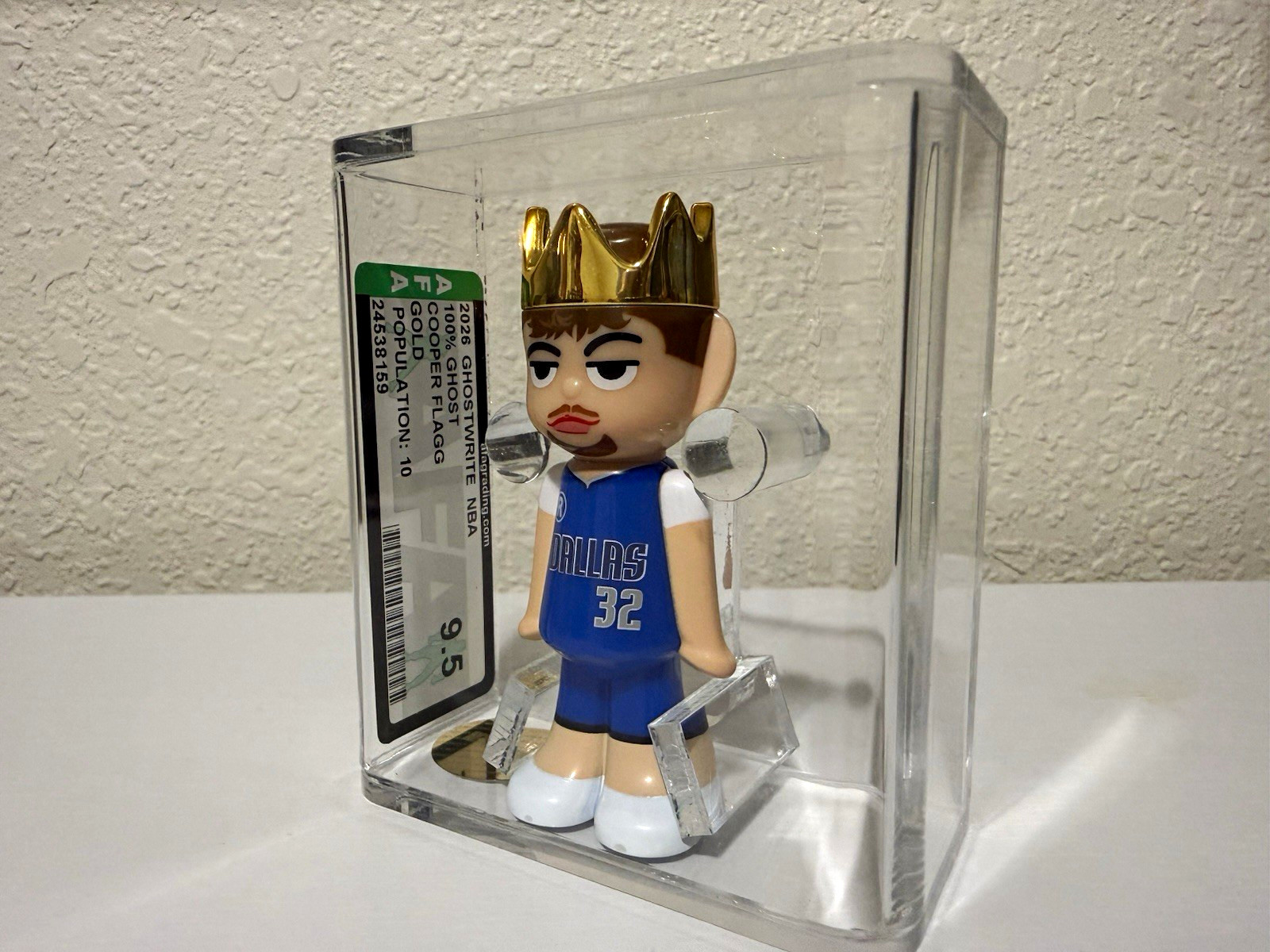 ghostwrite x NBA 2025-2026 Cooper Flagg 100% Gold Crown/10 & AFA Graded/9.5 ghostwrite x NBA 2025-2026 Cooper Flagg 100% Gold Crown/10 & AFA Graded/9.5