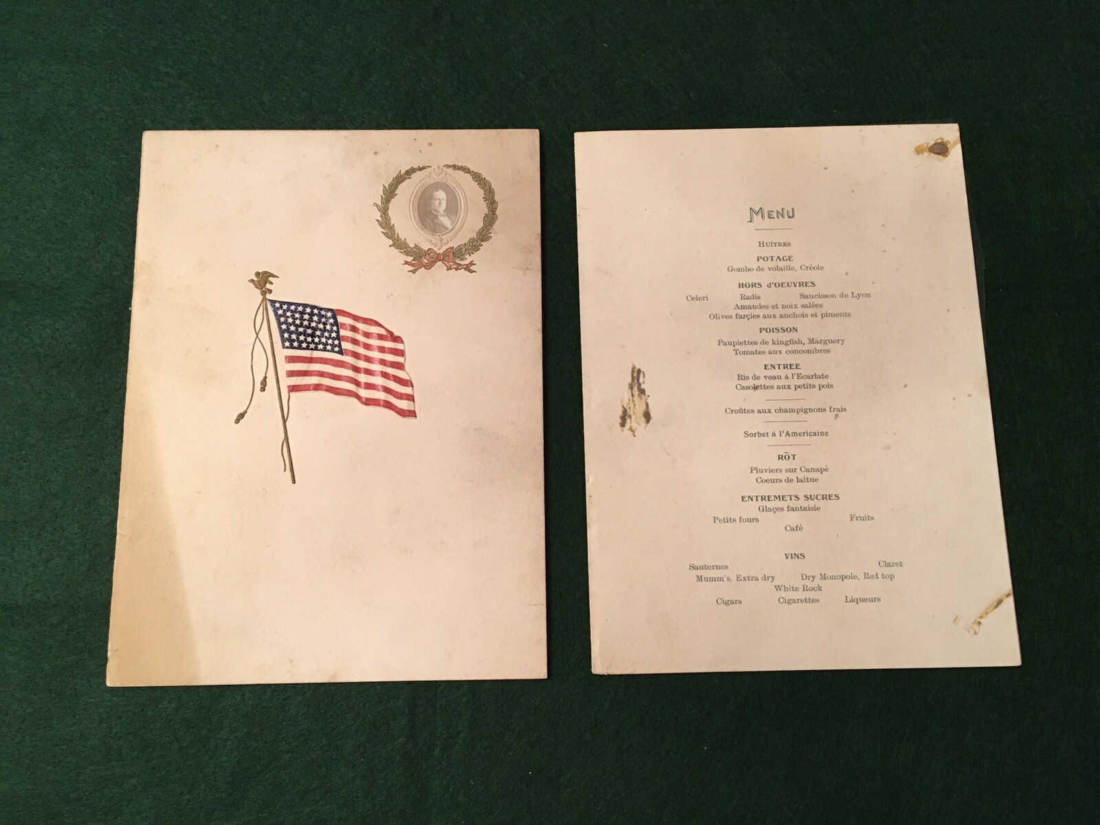 WILLIAM RANDOLPH HEARST - JENNINGS BRYAN Signed Program AUTOGRAPH 1900 DEMOCRATS