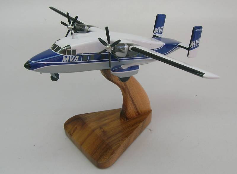 Short 330 Mississippi Valley Airplane Desktop Wood Model Large 