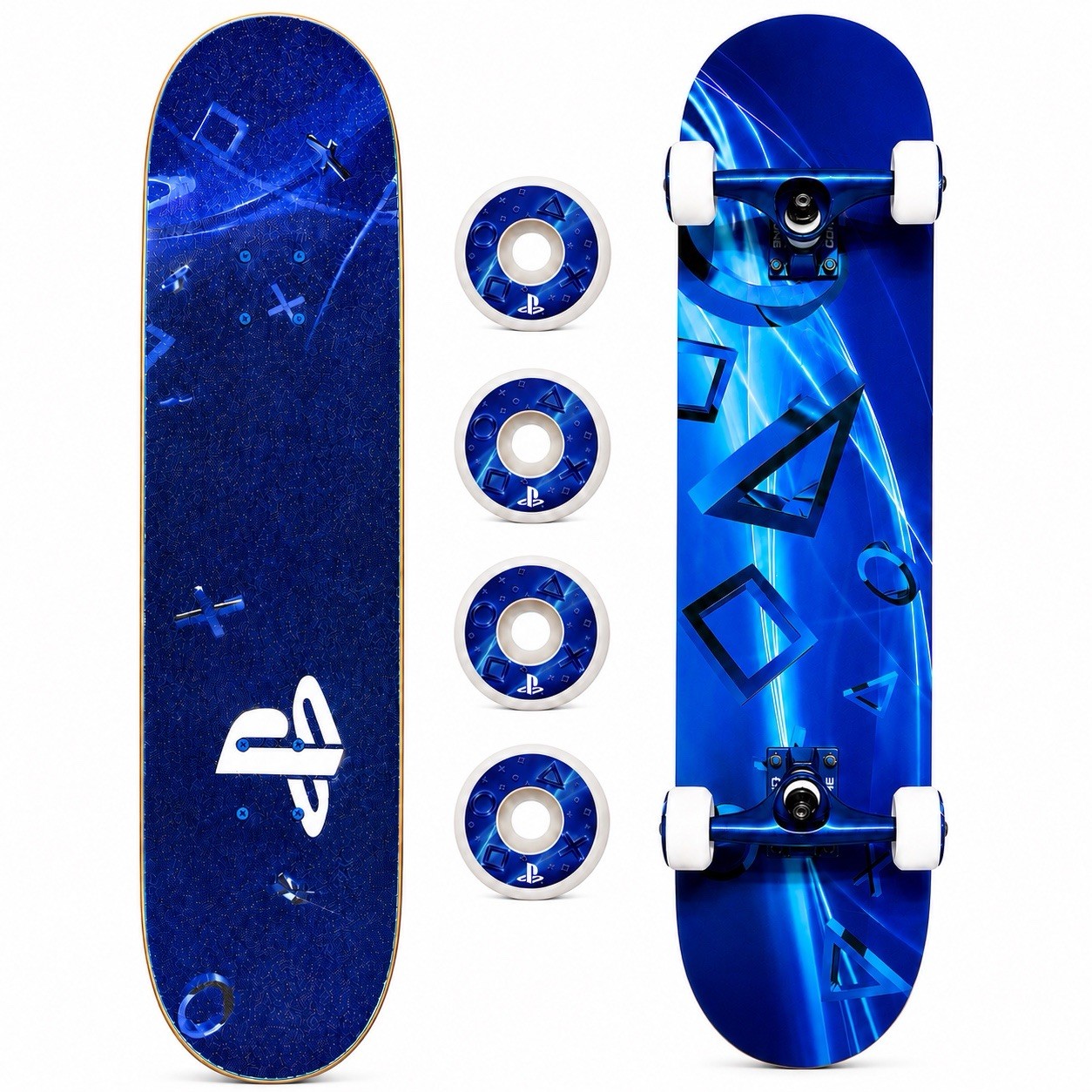 1 OF 1 PlayStation 3 Promo Skateboard Original Deck Custom Hardware Setup