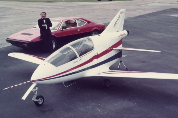 Bede Aircraft BD-5-J Bede James Bond  Homebulit Plane Wood Model 