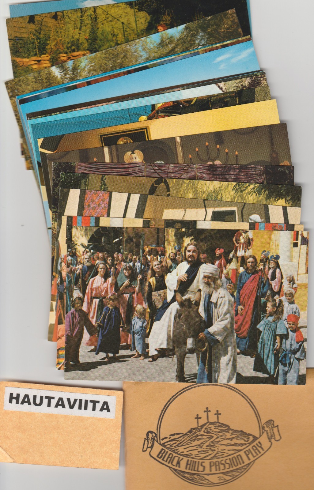 BlackHills PassionPlay SouthDakota Christmas Play Postcards 20x 1970s & Brochure BlackHills PassionPlay SouthDakota Christmas Play Postcards 20x 1970s & Brochure