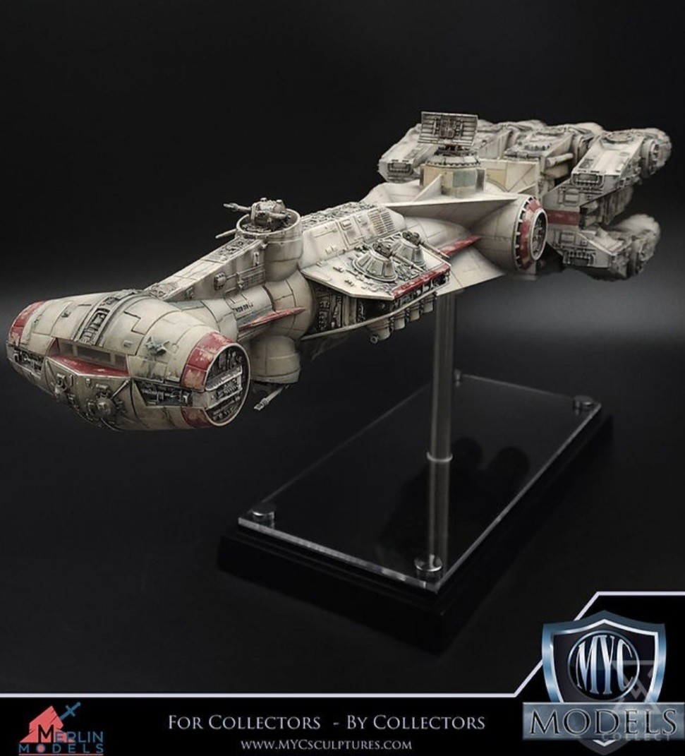 STAR WARS CR90 CORVETTE STATUE 1:24 STUDIO SCALE By MYC SCULPTURE + SIDESHOW Bk STAR WARS CR90 CORVETTE STATUE 1:24 STUDIO SCALE By MYC SCULPTURE + SIDESHOW Bk
