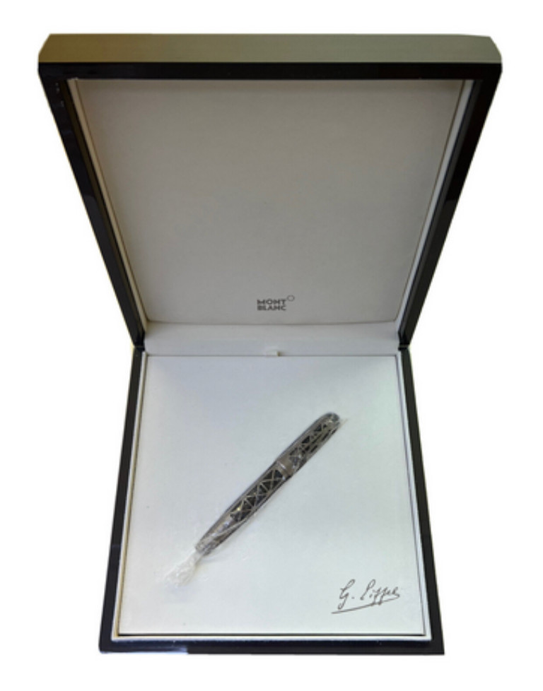 MONTBLANC 2011 Gustave Eiffel Skeleton Artisan Limited Edition 91 Fountain Pen MONTBLANC 2011 Gustave Eiffel Skeleton Artisan Limited Edition 91 Fountain Pen