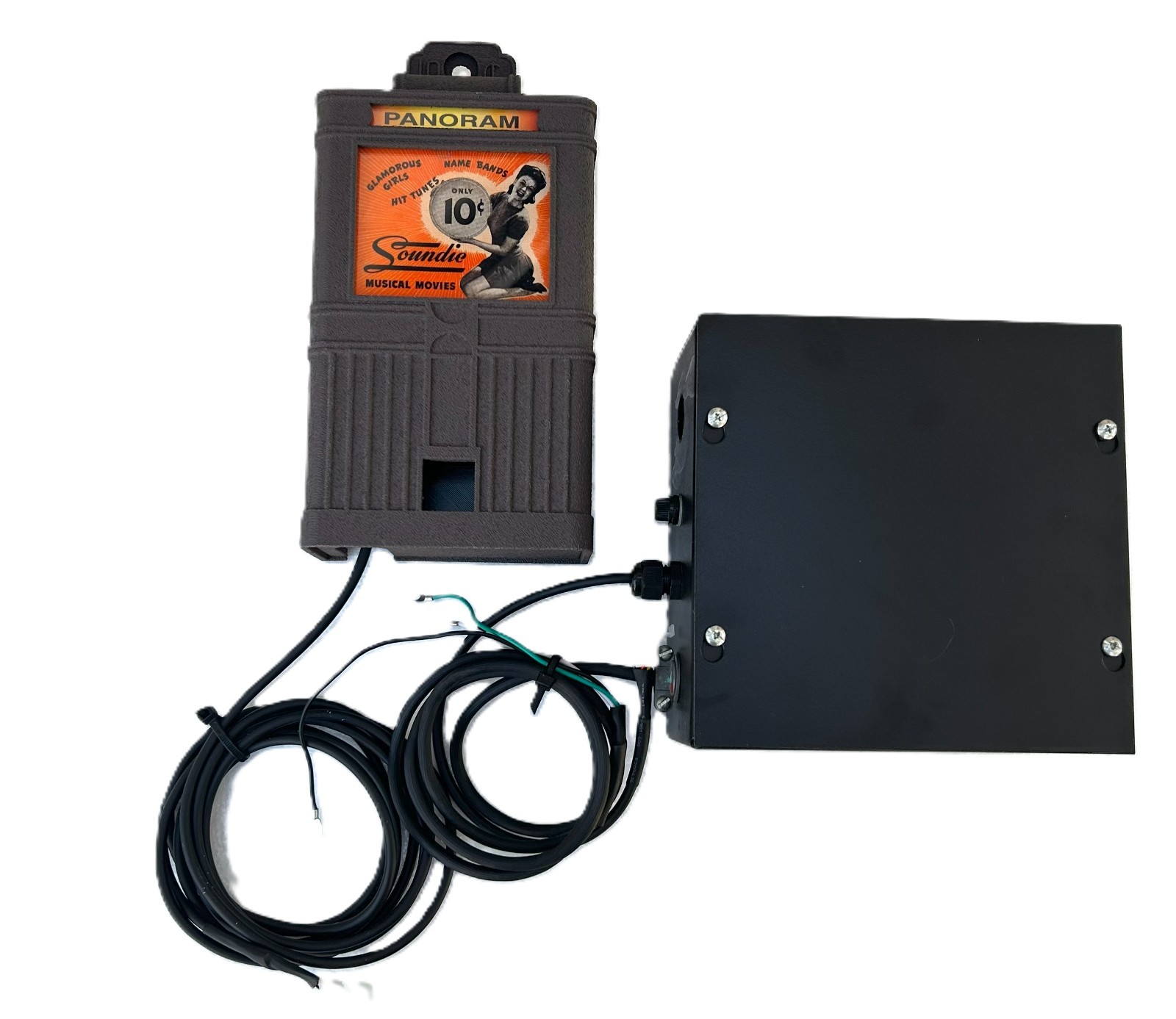 Mills Panoram Wall Box & Internal Control Kit – NEW Reproduction Mills Panoram Wall Box & Internal Control Kit – NEW Reproduction