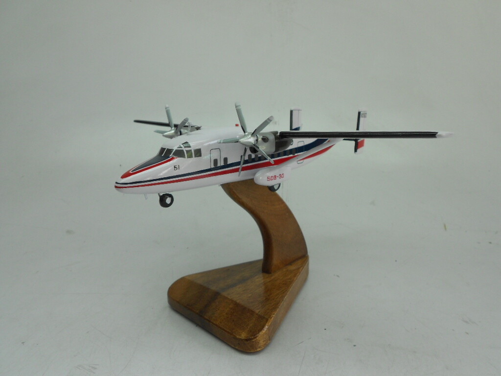 Short 330 Command Airways Airplane Desktop Wood Model Large 