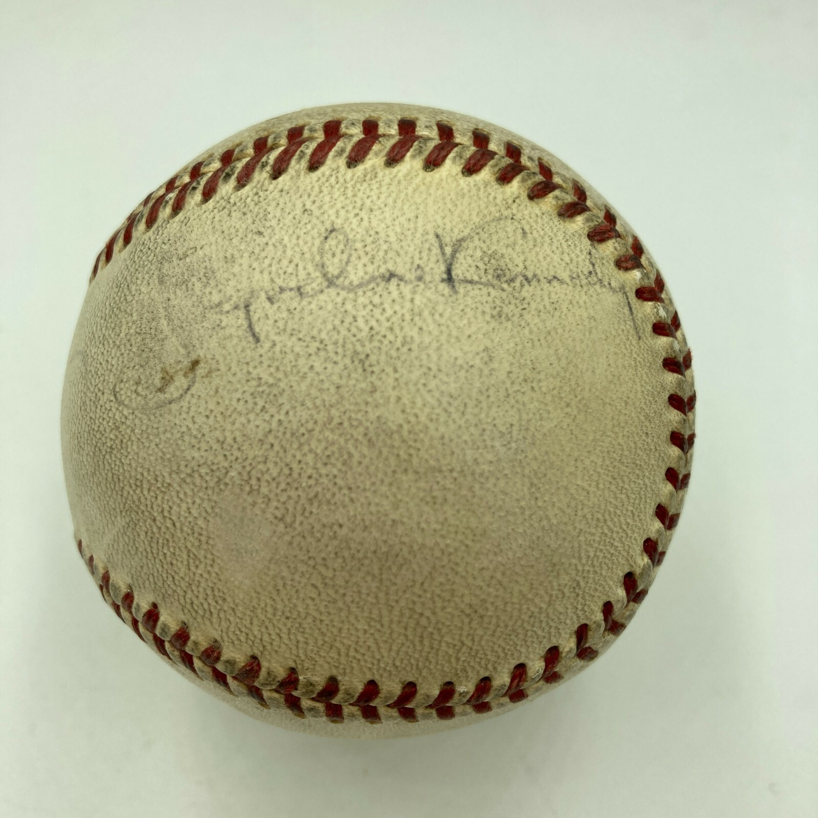 President John F. Kennedy & Jackie Kennedy Signed Baseball JFK PSA DNA & JSA COA President John F. Kennedy & Jackie Kennedy Signed Baseball JFK PSA DNA & JSA COA