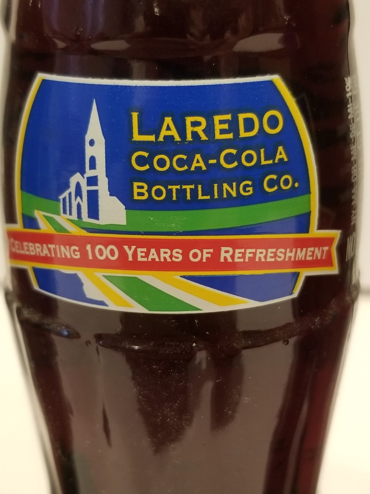 Laredo Coca Cola Bottles 100th Anniversary 6 Pack with Original Box Laredo Coca Cola Bottles 100th Anniversary 6 Pack with Original Box