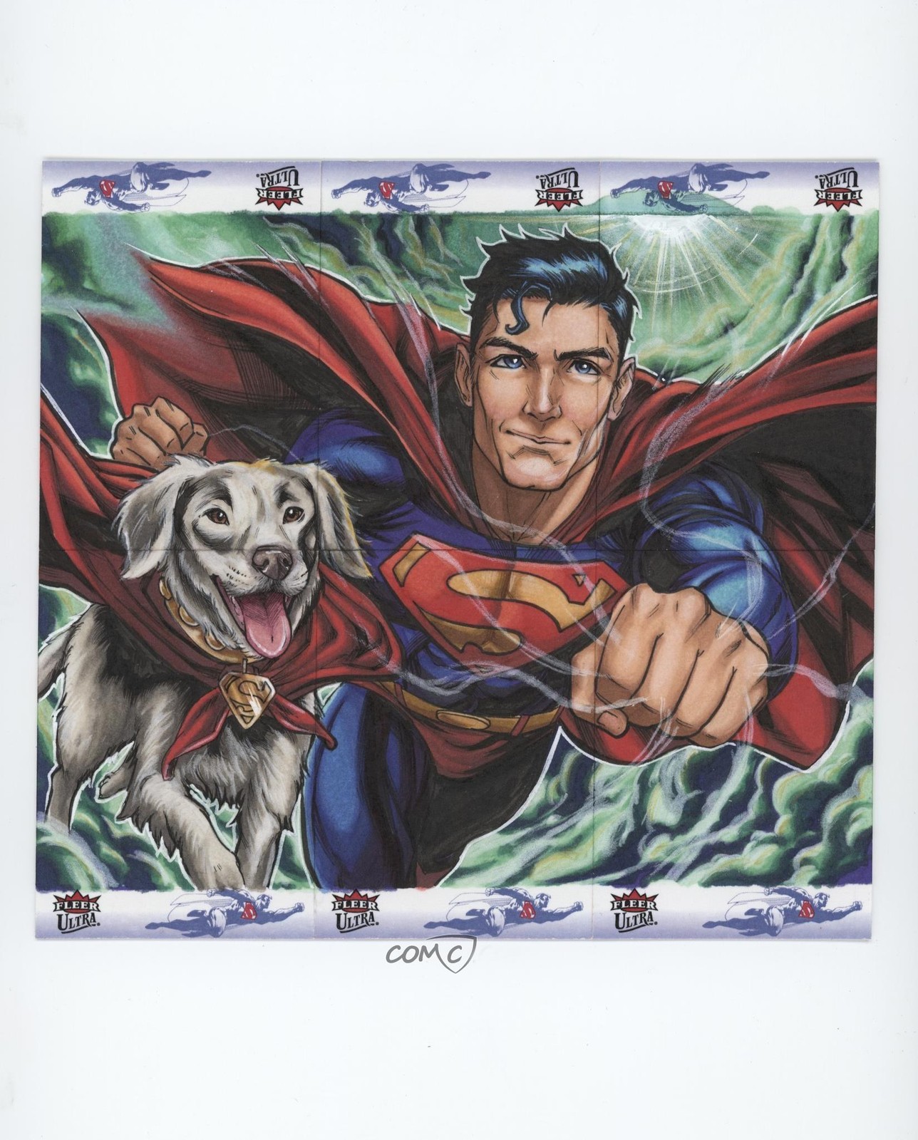 2026 Fleer Ultra Superman Jonathan Levesque #USM-6 Auto Sketch 0v41 2026 Fleer Ultra Superman Jonathan Levesque #USM-6 Auto Sketch 0v41