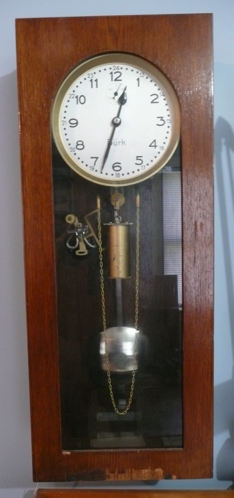Antique Burk Master Clock with a Riefler Type L 80 beat pendulum. MAKE OFFER Antique Burk Master Clock with a Riefler Type L 80 beat pendulum. MAKE OFFER
