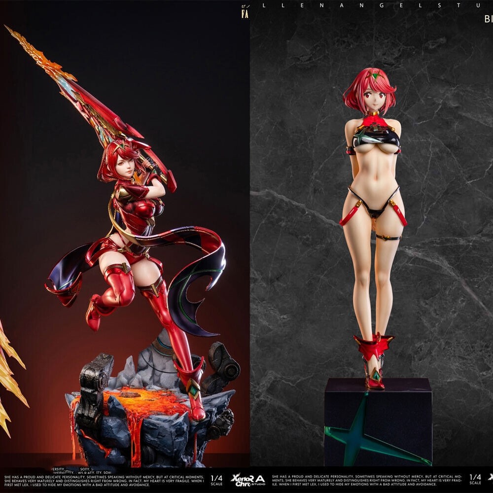 FA Studio Xenoblade 2 Pyra Resin Statue Pre-order 1/4 Scale EX ver 2 body FA Studio Xenoblade 2 Pyra Resin Statue Pre-order 1/4 Scale EX ver 2 body