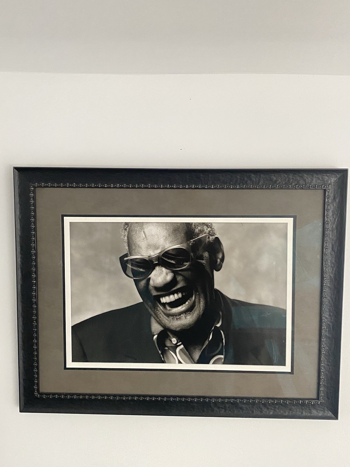 Norman Seeff Vintage 1985 Silver Gelatin Print of Ray Charles 16”x20” Norman Seeff Vintage 1985 Silver Gelatin Print of Ray Charles 16”x20”