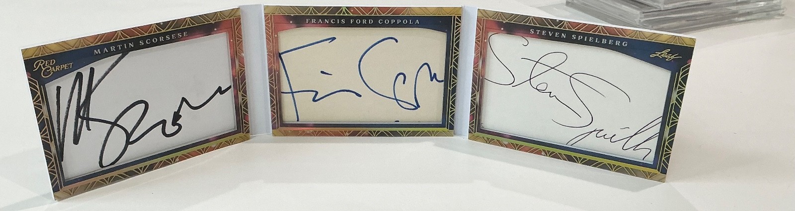 2025 Leaf Red Carpet Spielberg Scorsese Coppola Auto Autograph Cut Book #d 1/1