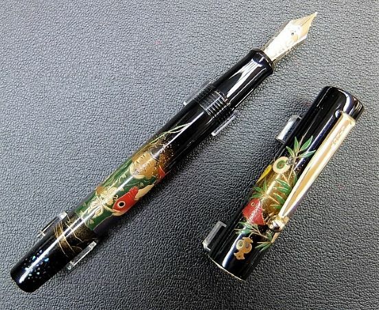 Pilot 100th Anniversary Ebisu Maki-e Urushi Fountain pen limited edition Pilot 100th Anniversary Ebisu Maki-e Urushi Fountain pen limited edition