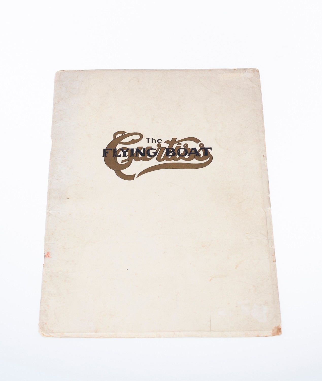 RARE 1913 Curtiss Flying Boat Catalog Glenn Curtiss Antique Aviation Airplane