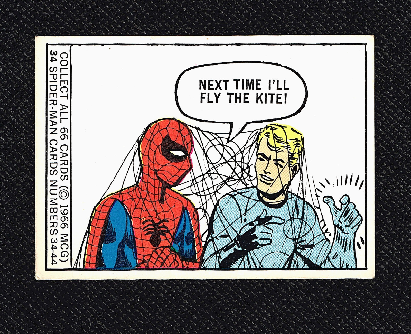 RC ROOKIE 1966 Donruss Marvel Super Heroes Spider-Man #34 Super Nice RC ROOKIE 1966 Donruss Marvel Super Heroes Spider-Man #34 Super Nice