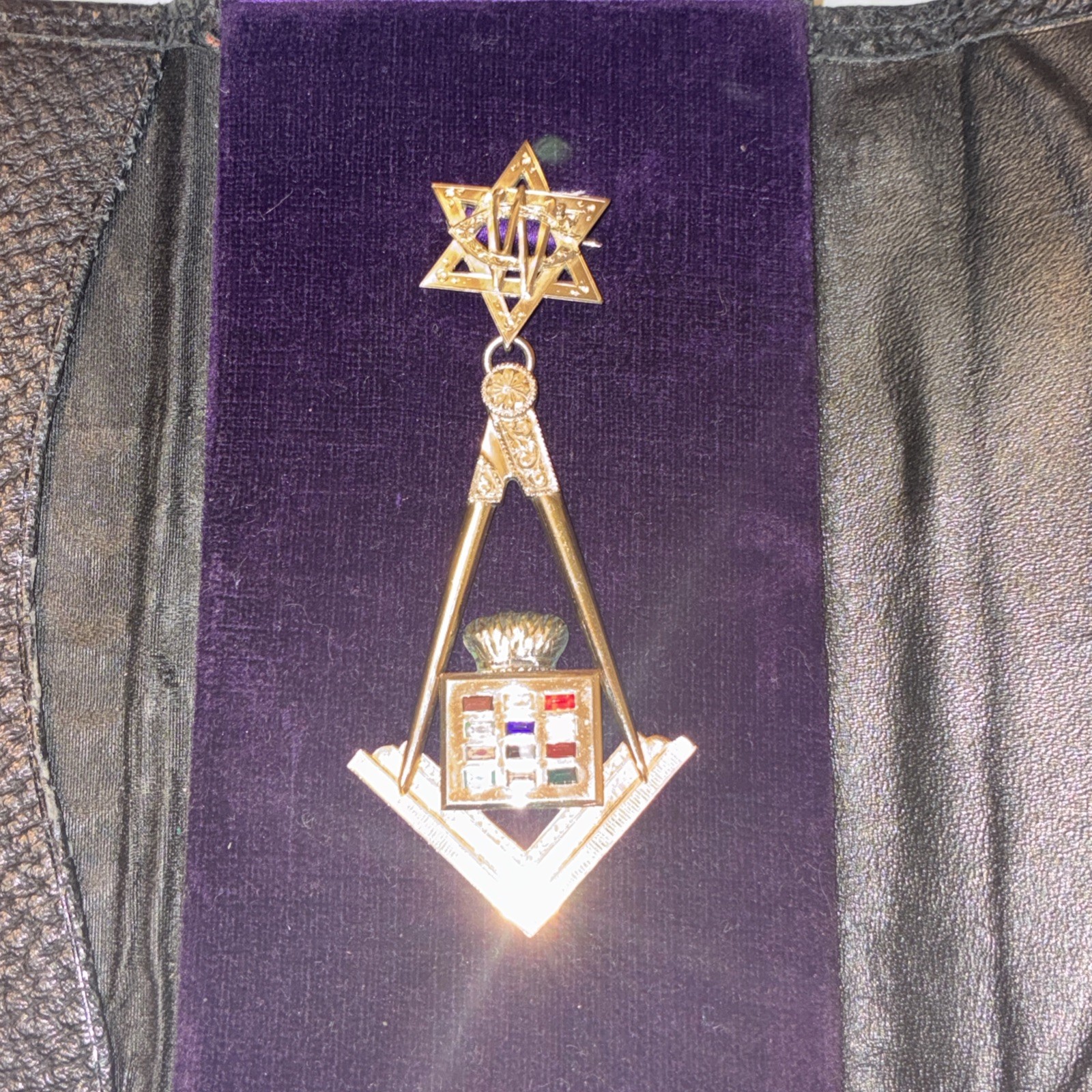 Vintage 1923 Royal Arch Chapter Freemason Master Masonic Medal Pin Ross Whiton Vintage 1923 Royal Arch Chapter Freemason Master Masonic Medal Pin Ross Whiton