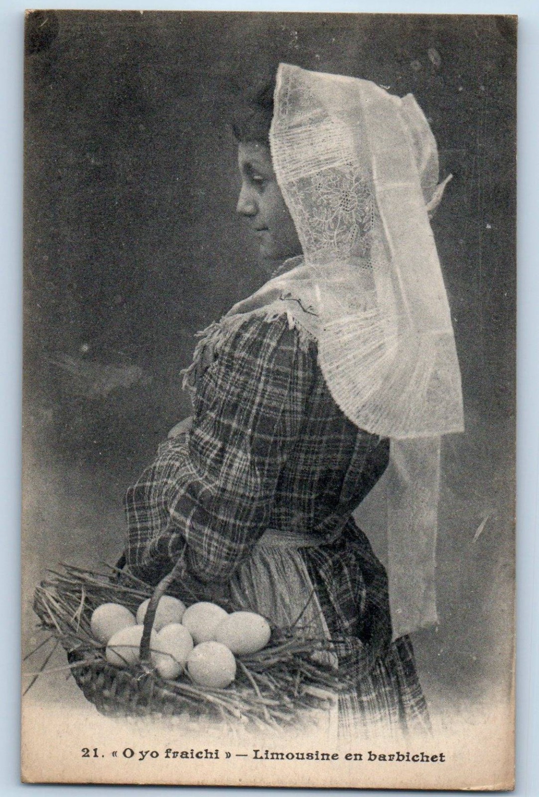 France Postcard Limousine in a Barbie Eggs in Nest 1915 WW1 Soldier Mail France Postcard Limousine in a Barbie Eggs in Nest 1915 WW1 Soldier Mail