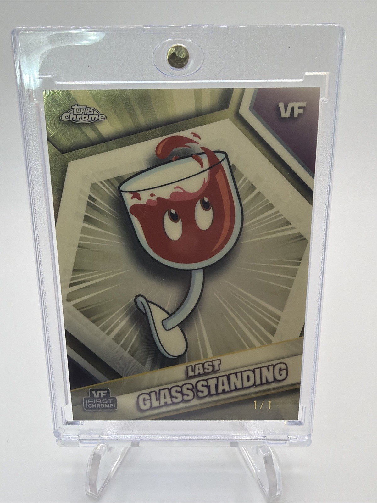 🔥2026 TOPPS CHROME VEEFRIENDS Last Glass Standing-Superfractor 1/1🔥