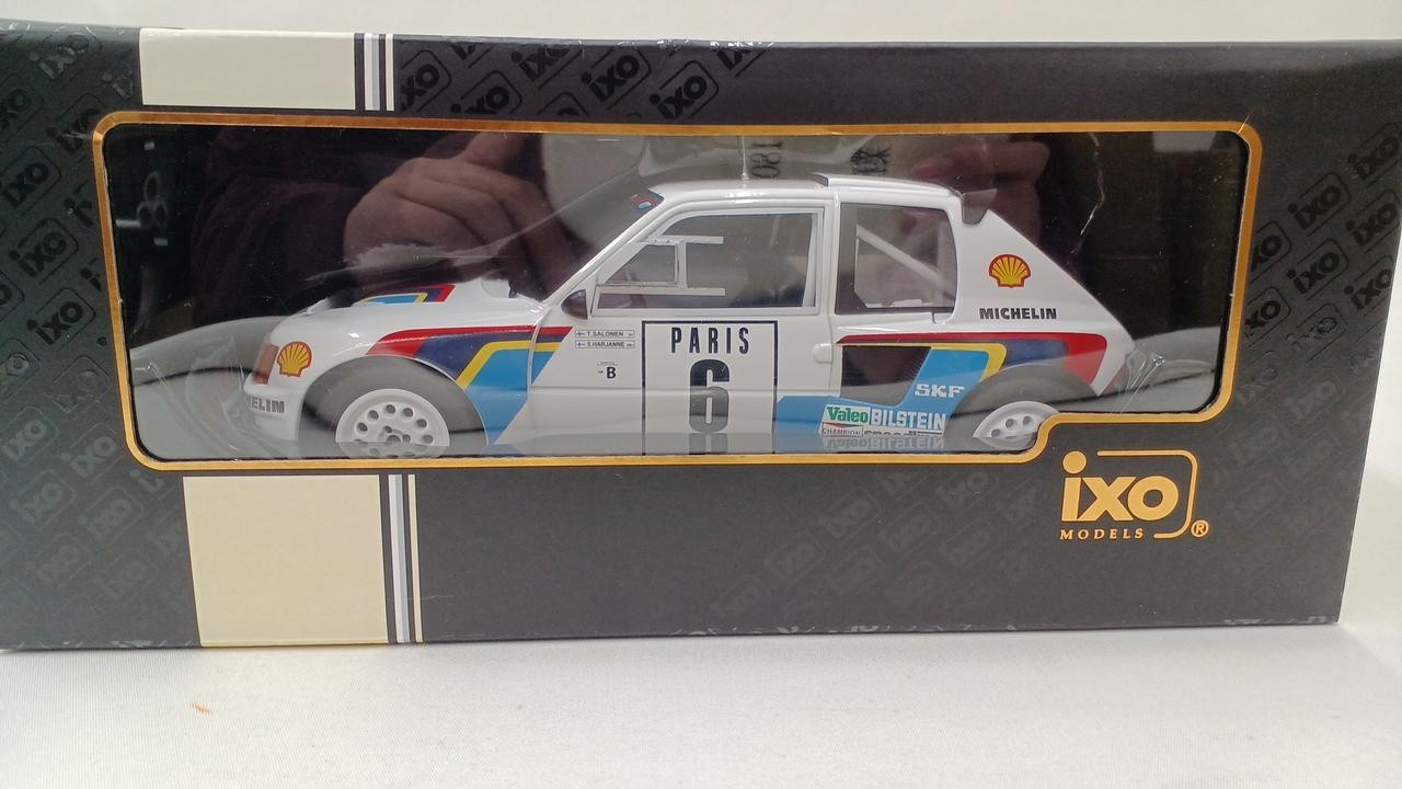 IXO MODELS Peugeot 205 T16 1985 1/18 Mini Car IXO MODELS Peugeot 205 T16 1985 1/18 Mini Car