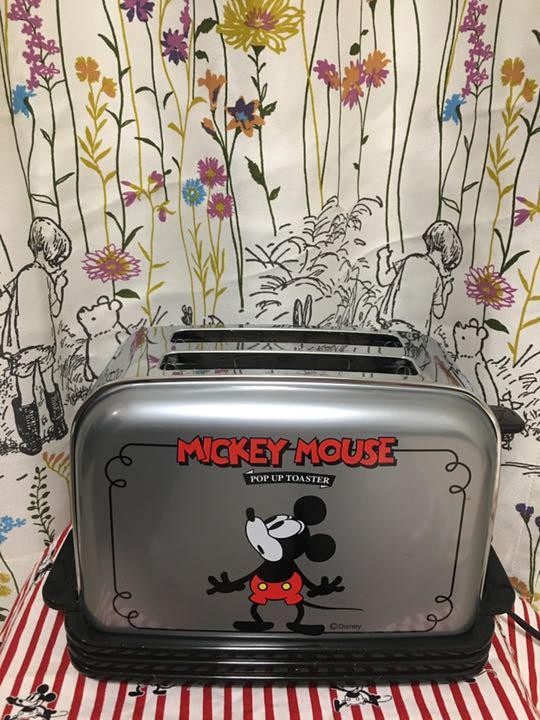 Mickey Pop-up Toaster SK-MT2 AC100V 620W 1998 12.2x6.29x7.67 Mickey Pop-up Toaster SK-MT2 AC100V 620W 1998 12.2x6.29x7.67