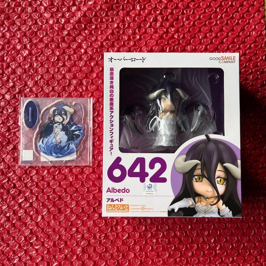 Overlord Albedo Nendoroid acrylic stand #6b4ef9 Overlord Albedo Nendoroid acrylic stand #6b4ef9