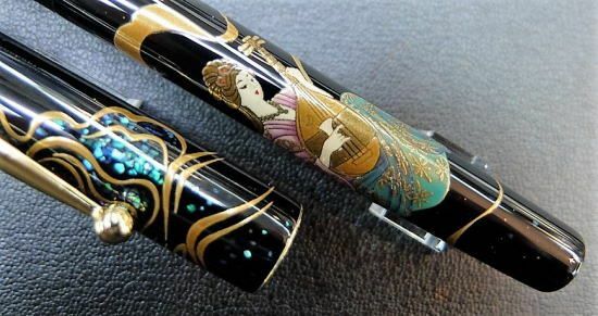 Pilot 100th Anniversary Benzaiten Maki-e Urushi Fountain pen limited edition Pilot 100th Anniversary Benzaiten Maki-e Urushi Fountain pen limited edition