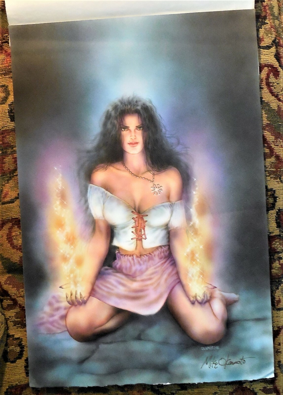 SUSPIRA COVER ORIGINAL ART issue 3 by Mike (Michael) Okamoto