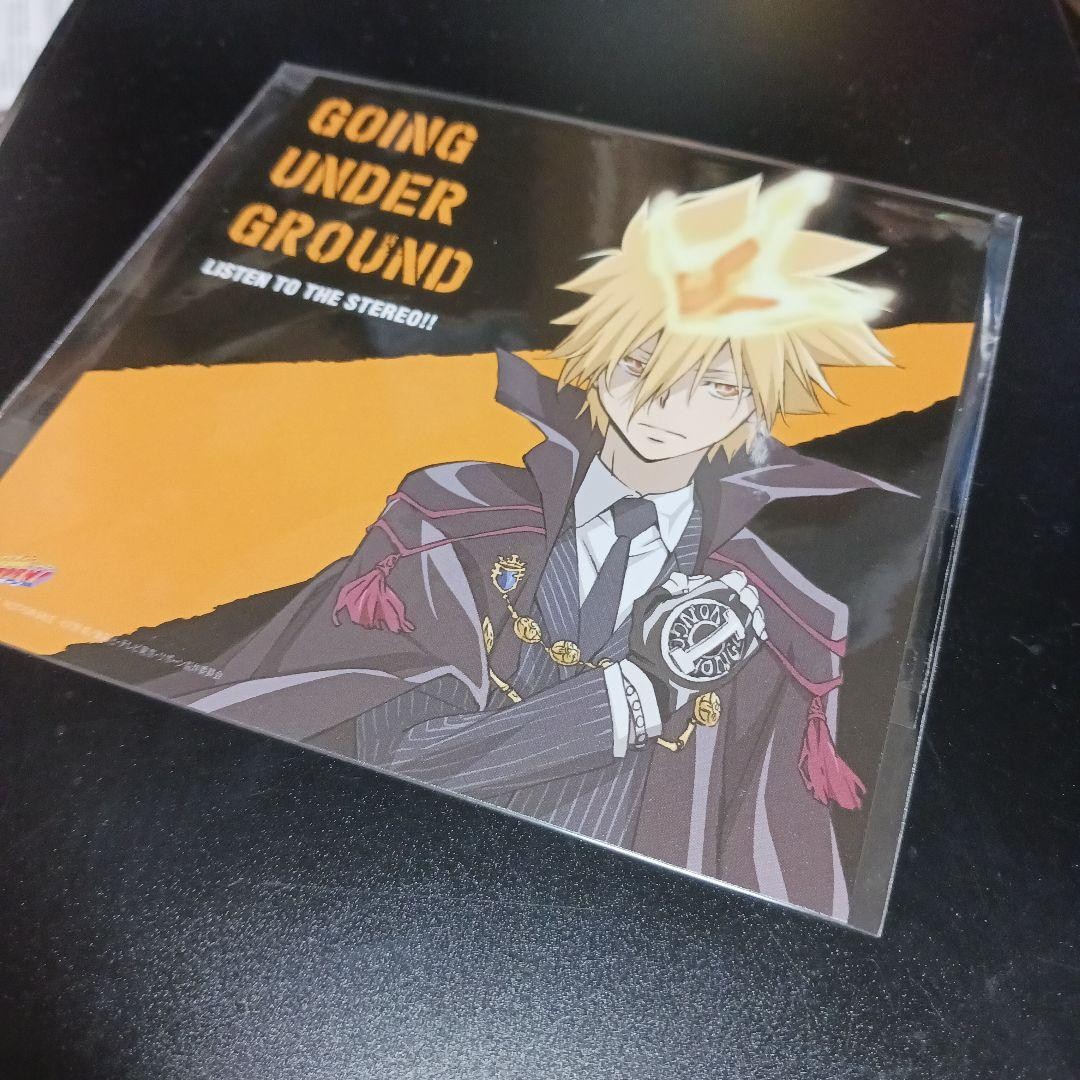 Vongola Primo Tsunayoshi Katekyo Hitman Reborn Square Postcard Vongola Primo Tsunayoshi Katekyo Hitman Reborn Square Postcard