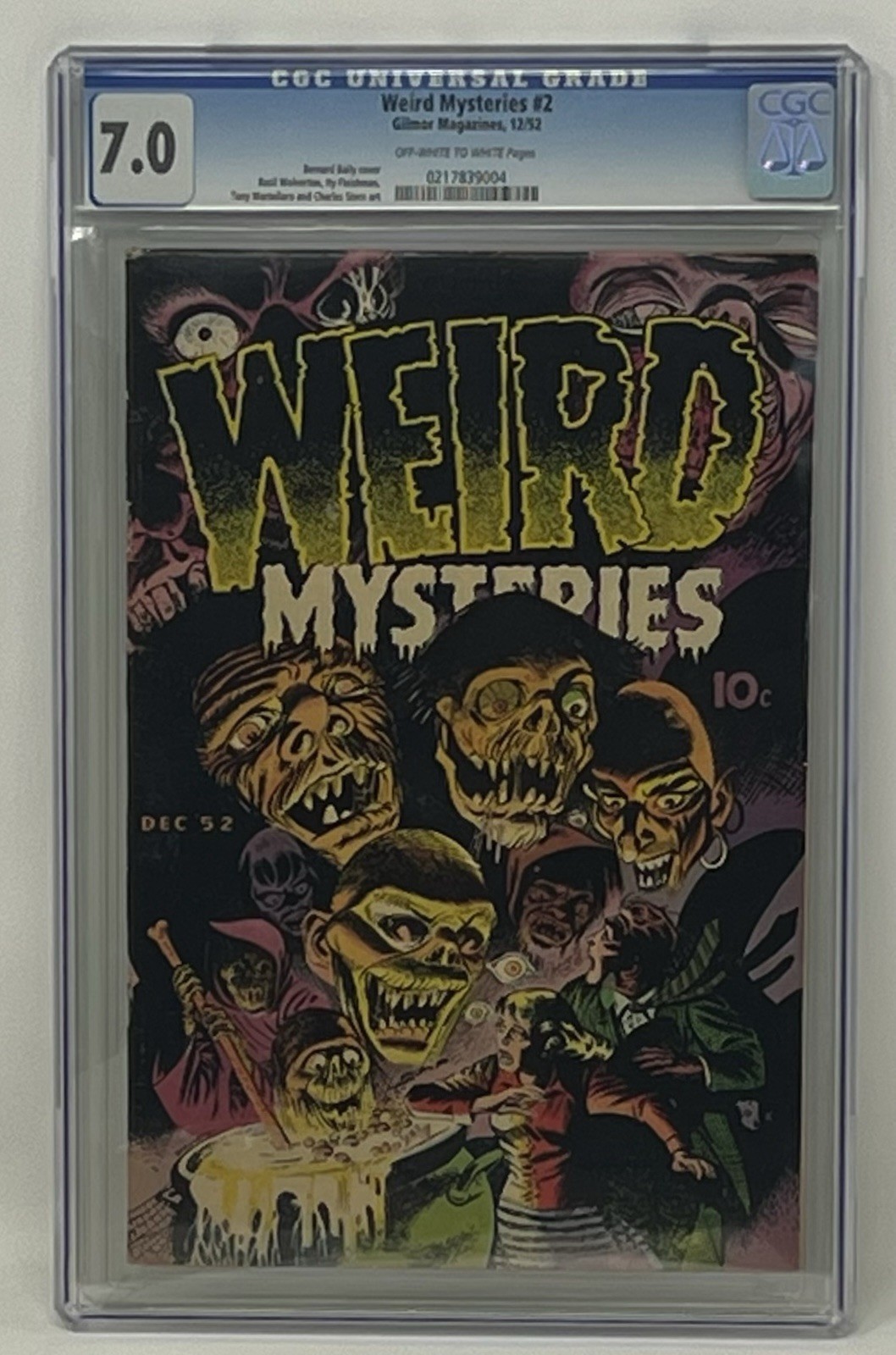Weird Mysteries #2 CGC 7.0 (1952, Gilmor Magazines) Weird Mysteries #2 CGC 7.0 (1952, Gilmor Magazines)