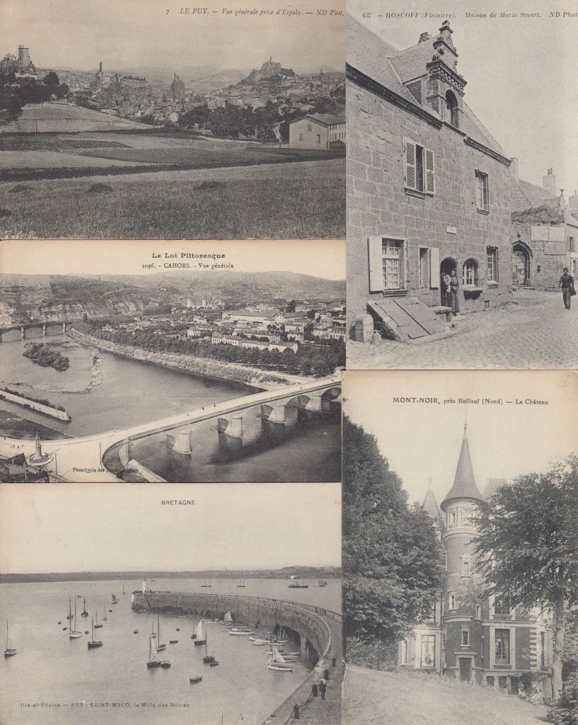 FRANCE FRANKREICH 100.000  Vintage  Postcards pre-1940 (L6163)
