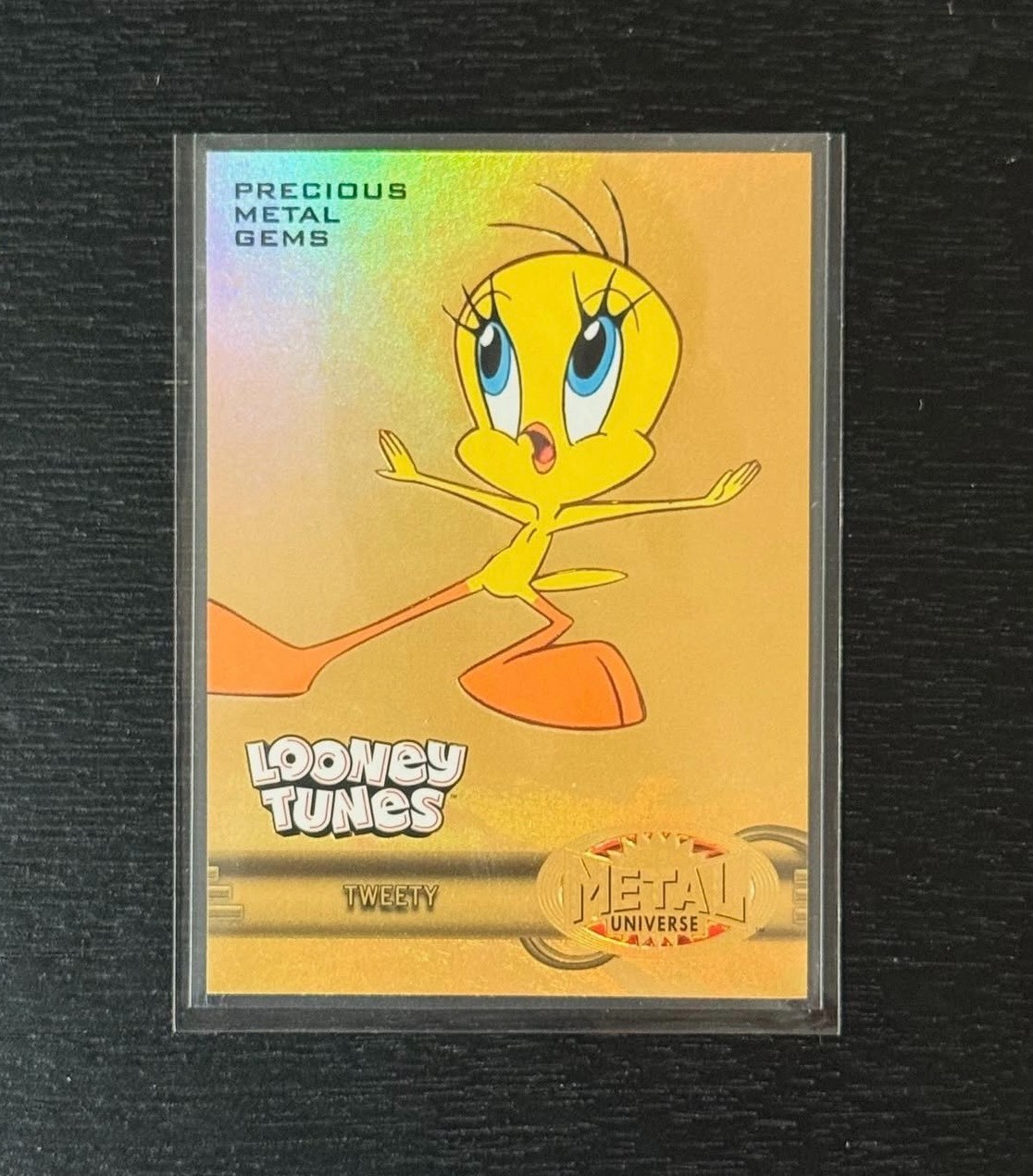 Tweety 2024 Fleer Retro Looney Tunes Precious Metal Gems PMG Masterpiece 1/1 Tweety 2024 Fleer Retro Looney Tunes Precious Metal Gems PMG Masterpiece 1/1