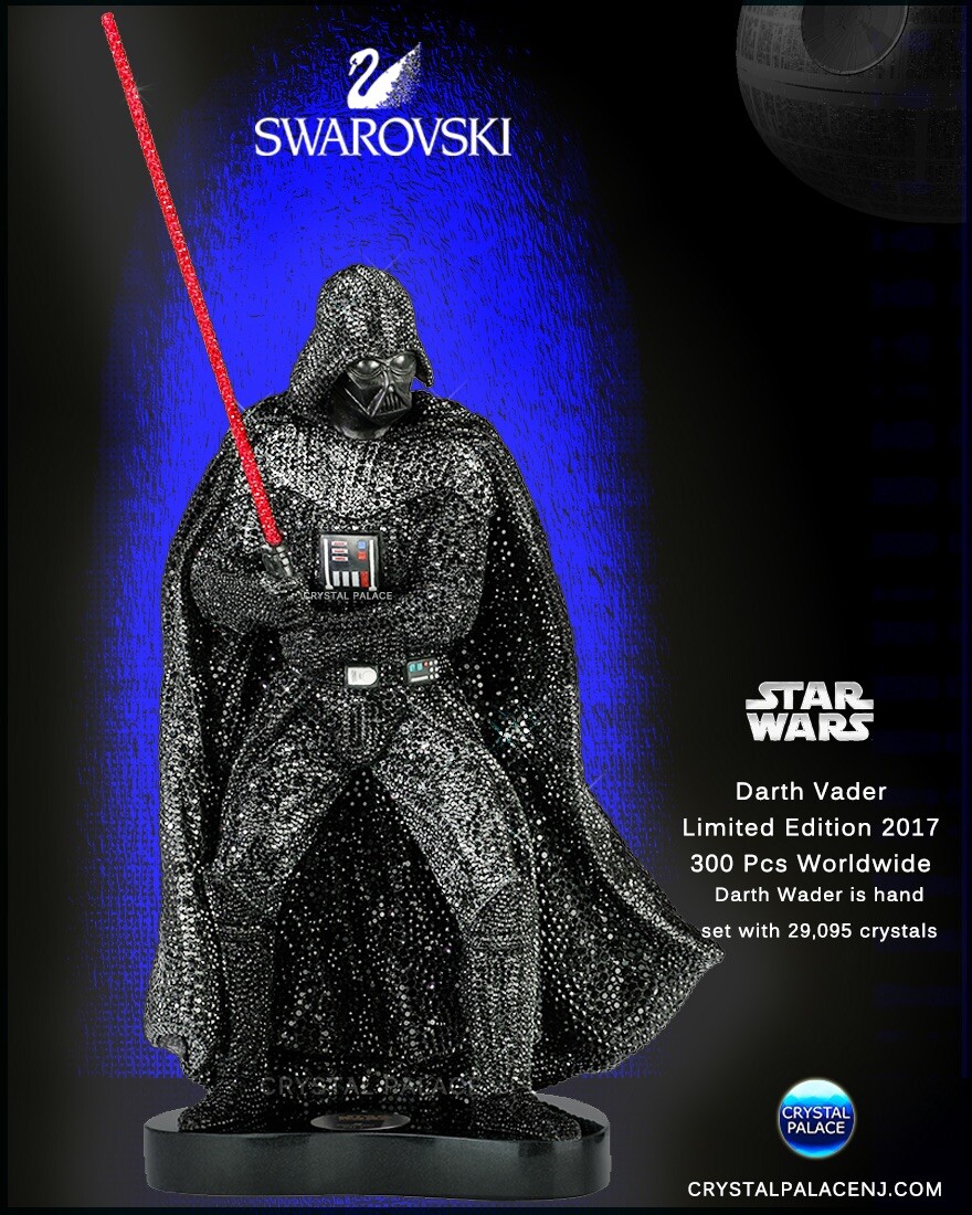 Swarovski 2017 Darth Vader Myriad LE #176 of 300 Retired & NMIB #5239479