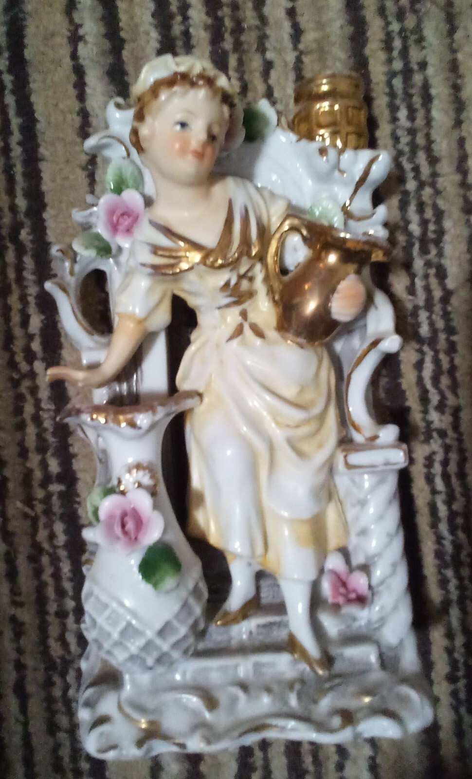 Capodimonte Porcelain Figurine Italy Tiche Art *Rare*