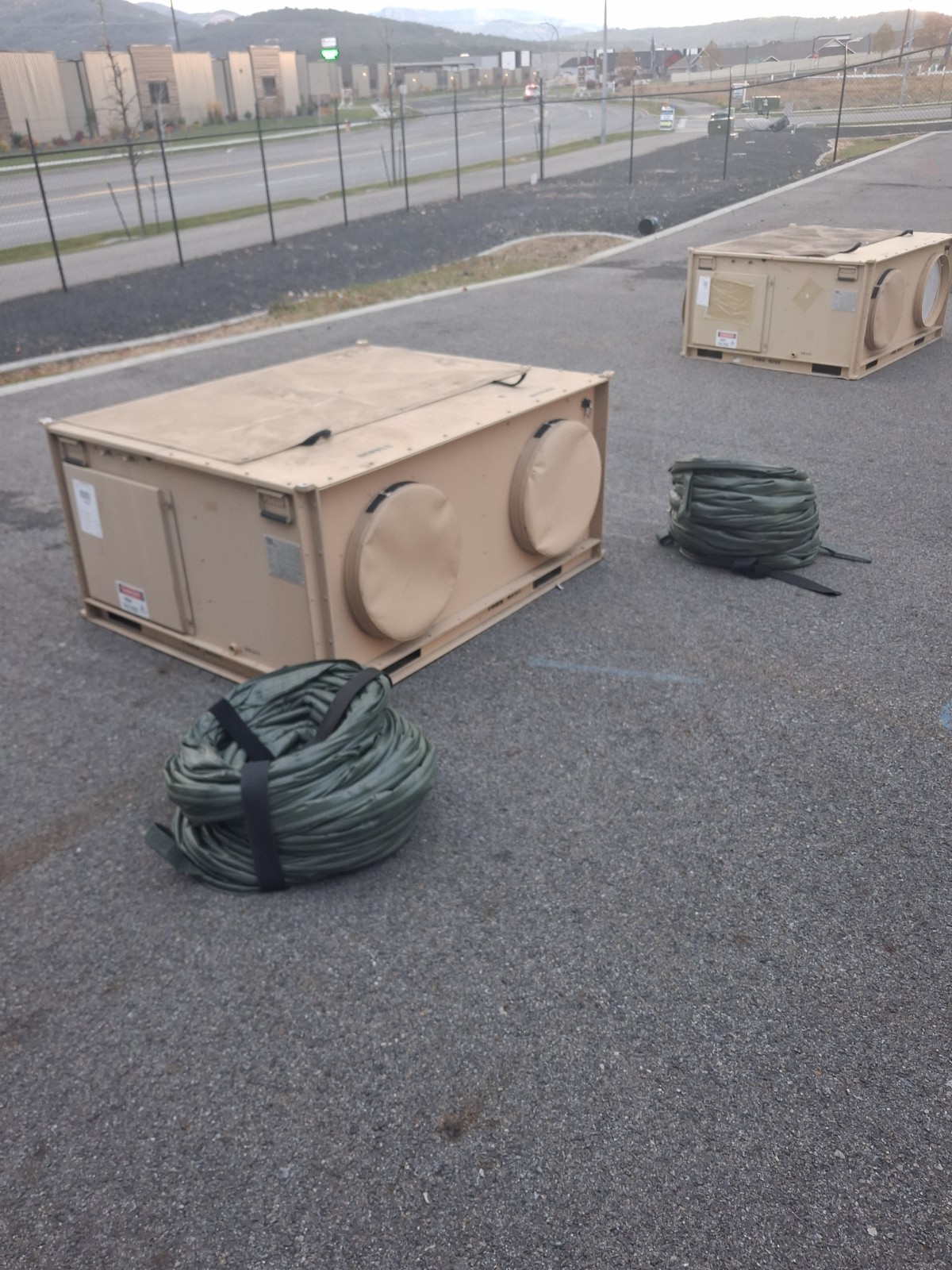 (X2) Military ECU 5 Ton Cooling 60000btu and 12.5kw Electric Heating (X2) Military ECU 5 Ton Cooling 60000btu and 12.5kw Electric Heating