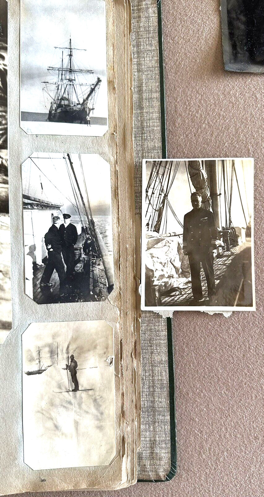 1920’s + WWII USN US NAVY PHOTOGRAPHS FLAHERTY BYRD SIGNATURES ANTARCTICA