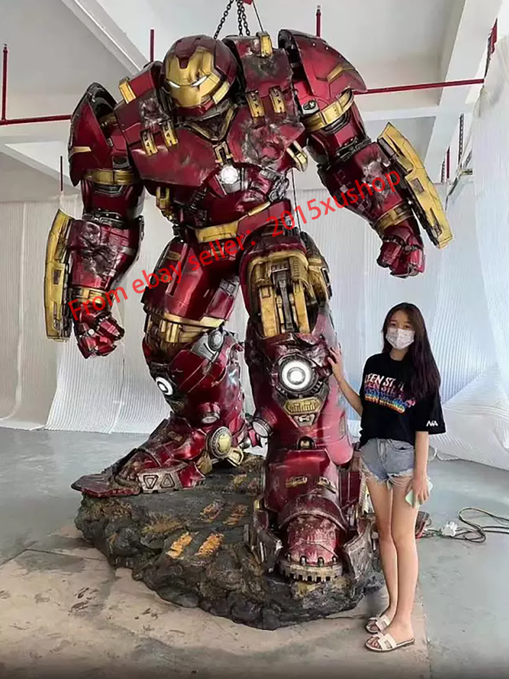 Queen Studios Avengers：Age of Ultron 1/1 Scale Hulkbuster Mark 44 Model Statue