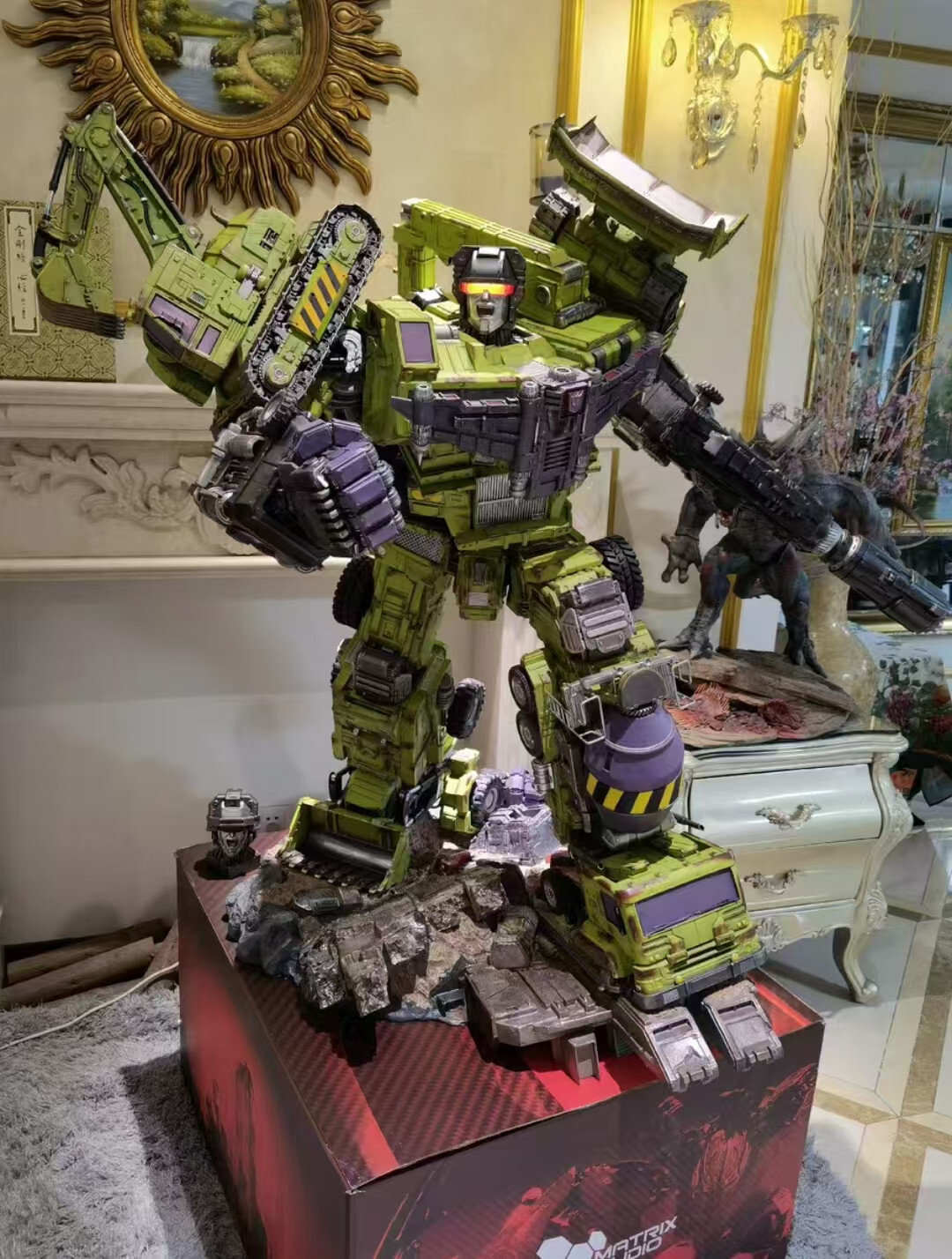 New Imaginarium Art The Legacy of Cybertron Devastator Static Resin Statue Model New Imaginarium Art The Legacy of Cybertron Devastator Static Resin Statue Model