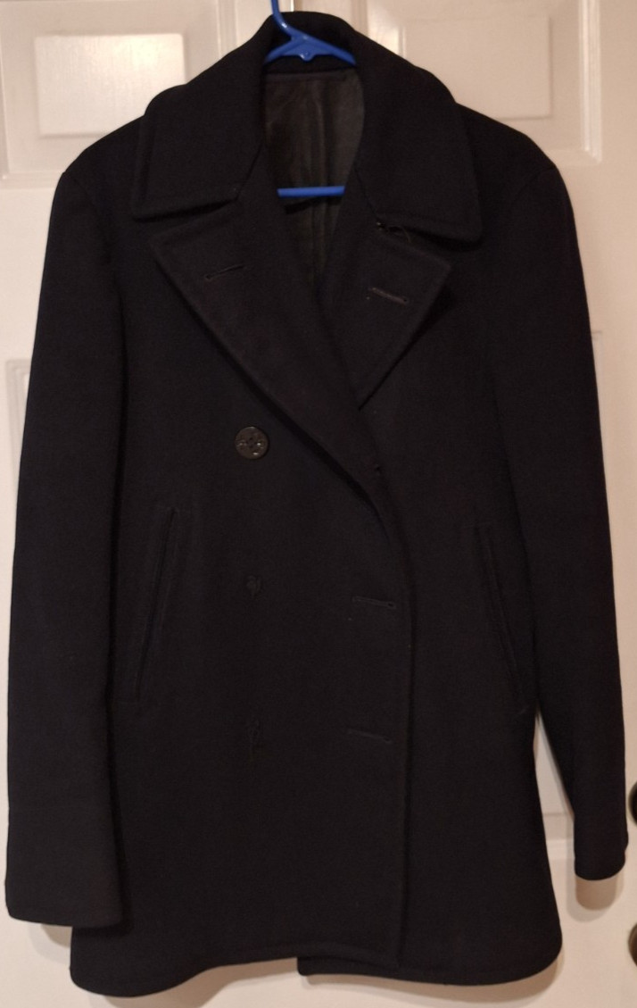 Robert F. Kennedy Sr. R. F. K. WWII U.S. Navy Wool Peacoat Size 38 Robert F. Kennedy Sr. R. F. K. WWII U.S. Navy Wool Peacoat Size 38