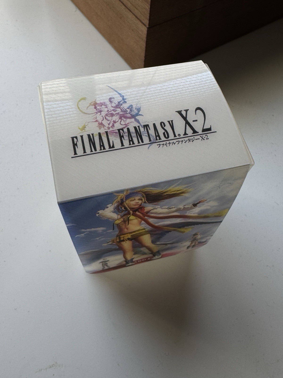 Official 2003 Final Fantasy X-2 Art Museum Rikku Edition Card Case Deck Box Official 2003 Final Fantasy X-2 Art Museum Rikku Edition Card Case Deck Box