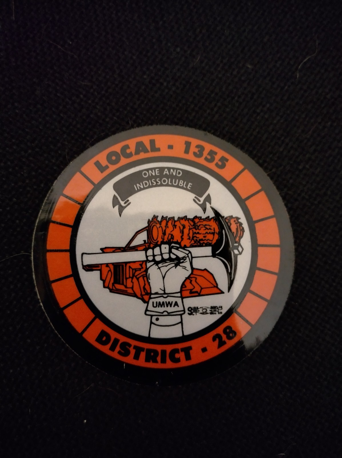 EXTREMELY RARE WESTMORELAND COAL CO. REPRESENTED BY CHAPTER 1355 DISTRICT 28
