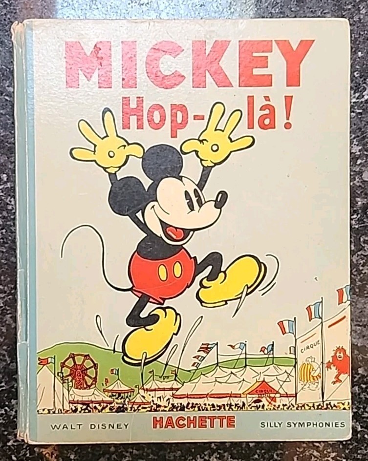 1934 Mickey Mouse Hop-la Pop Up Book Walt DISNEY Silly Symphonies Hachette 1934 Mickey Mouse Hop-la Pop Up Book Walt DISNEY Silly Symphonies Hachette