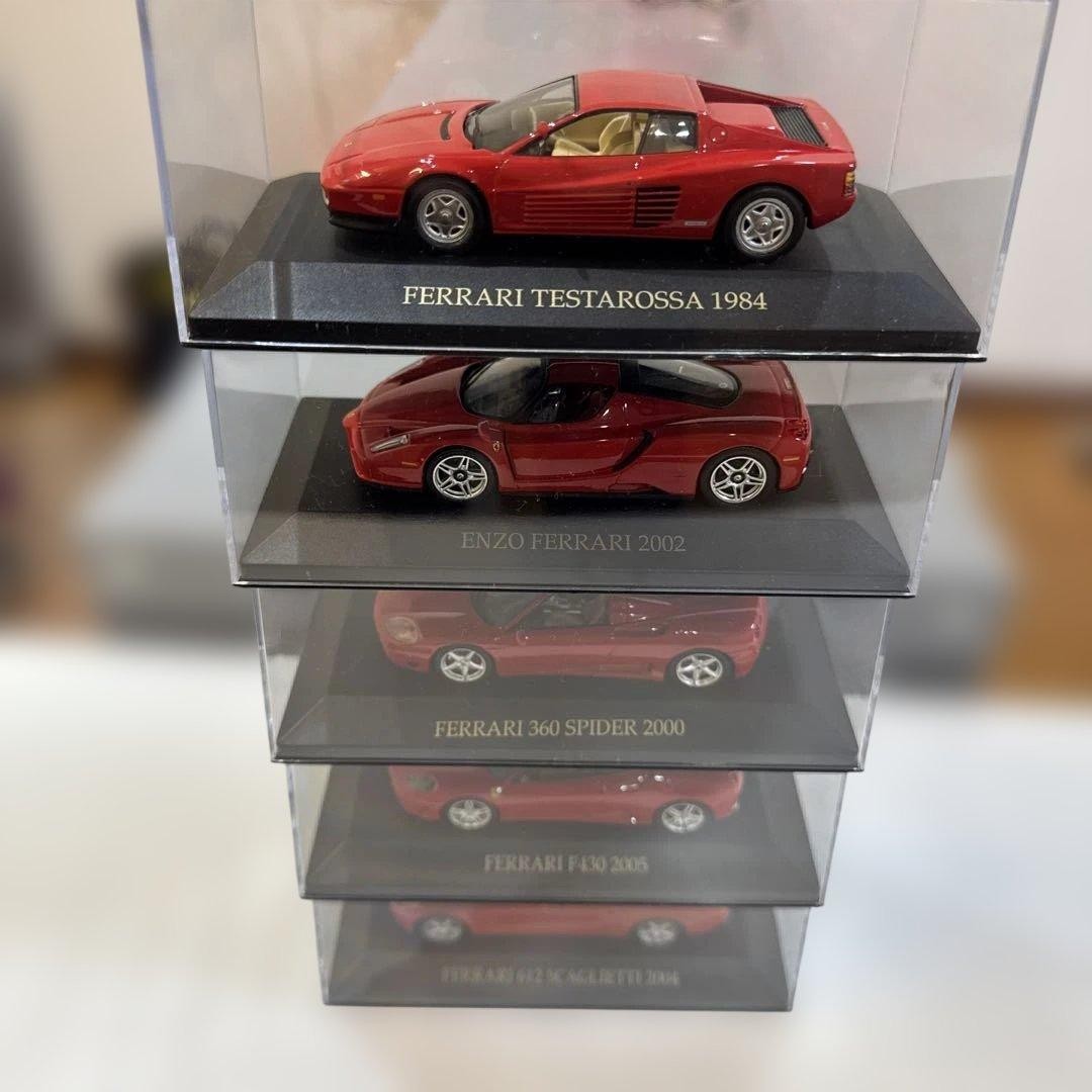 Ferrari 1/43 Mini Car Collection 5 cars Ferrari 1/43 Mini Car Collection 5 cars