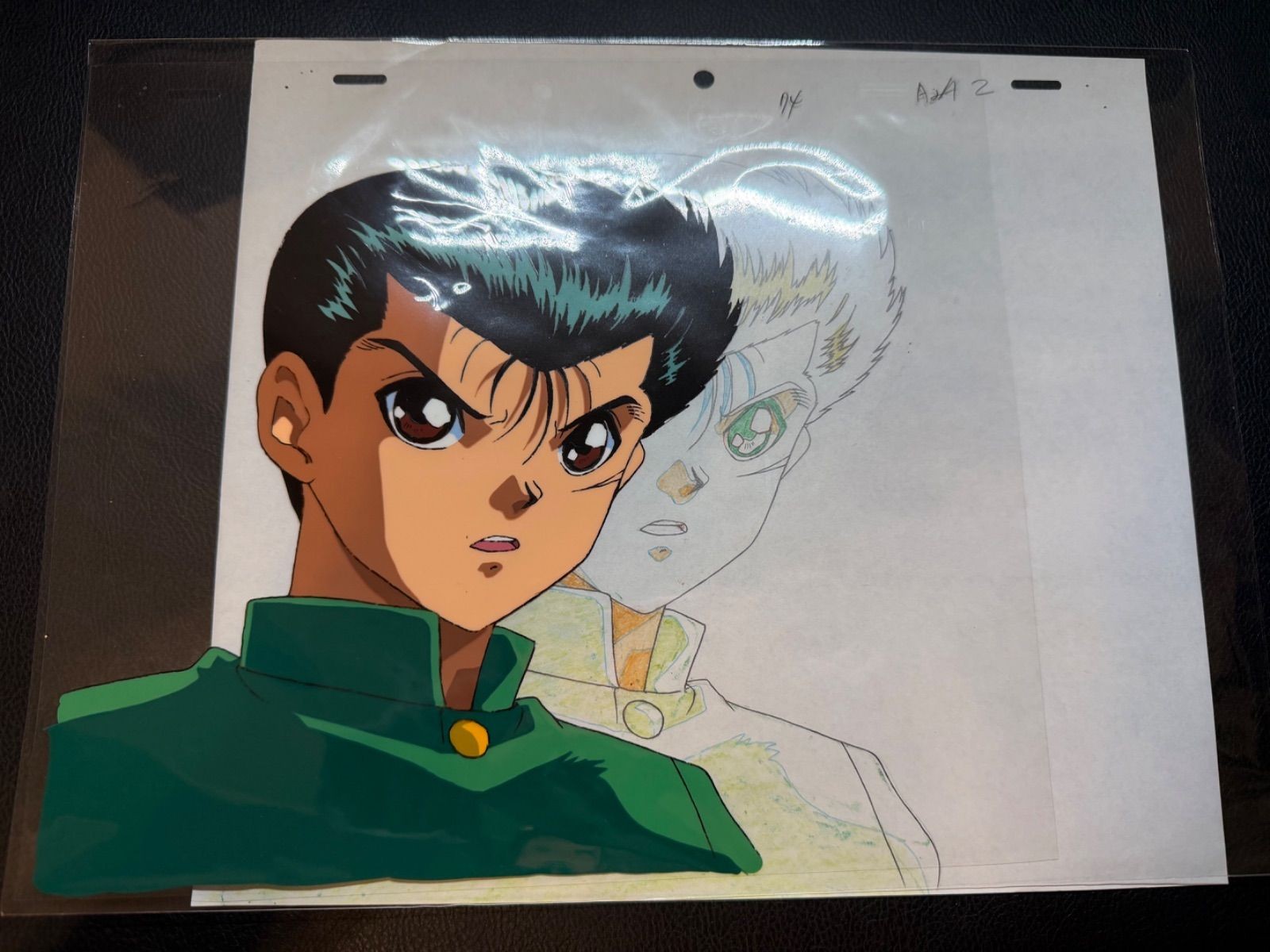 Yu Yu Hakusho cell picture Yusuke Urameshi close up same cut video included A2