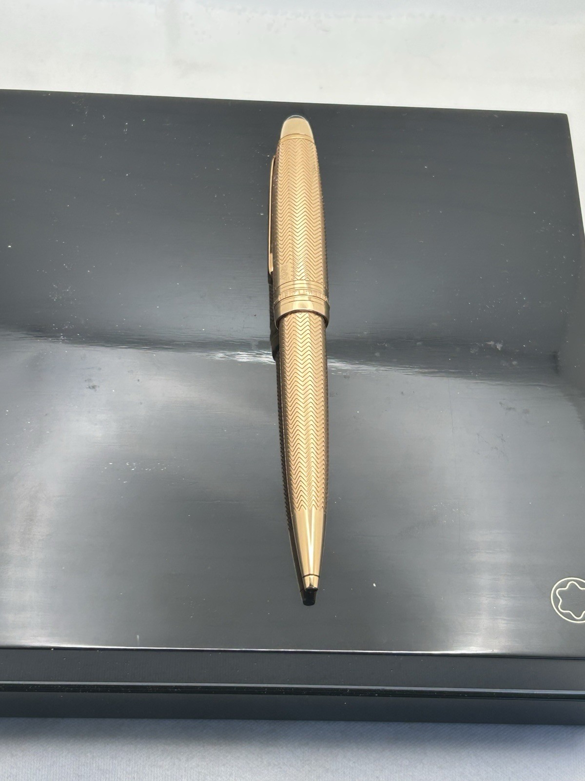 Montblanc Meisterstuck Solitaire Legrand 161 18K Rose Gold Barley BP-New