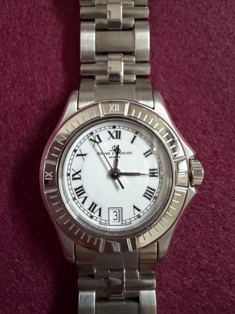 [Almost unused/in working condition] Swiss watch Baume & Mercier Malibu
