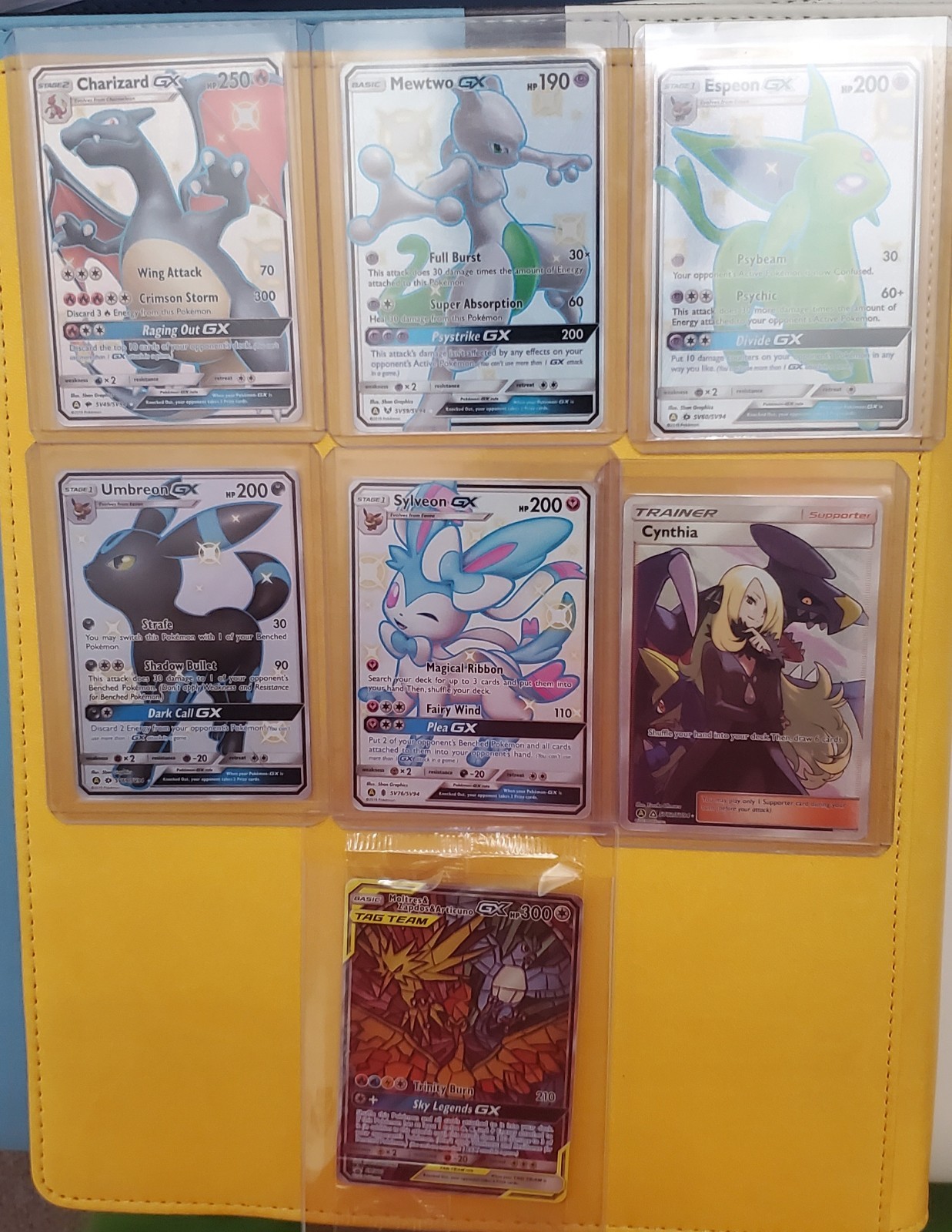 Hidden Fates Master Set Plus Promos And Pikachu Ultra Pro Binder NM Hidden Fates Master Set Plus Promos And Pikachu Ultra Pro Binder NM