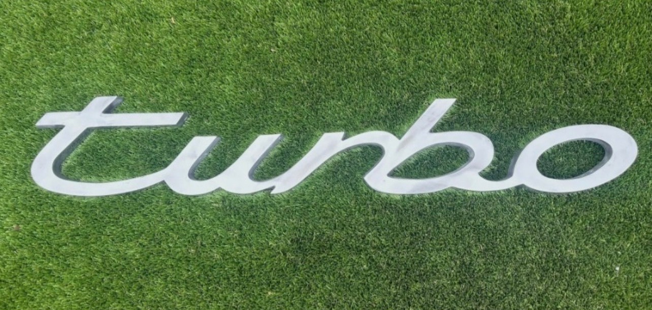 RARE 1990’s TURBO DEALER SIGN ALUMINIUM SHOWROOM GARAGE WORKSHOP SIGN RARE 1990’s TURBO DEALER SIGN ALUMINIUM SHOWROOM GARAGE WORKSHOP SIGN
