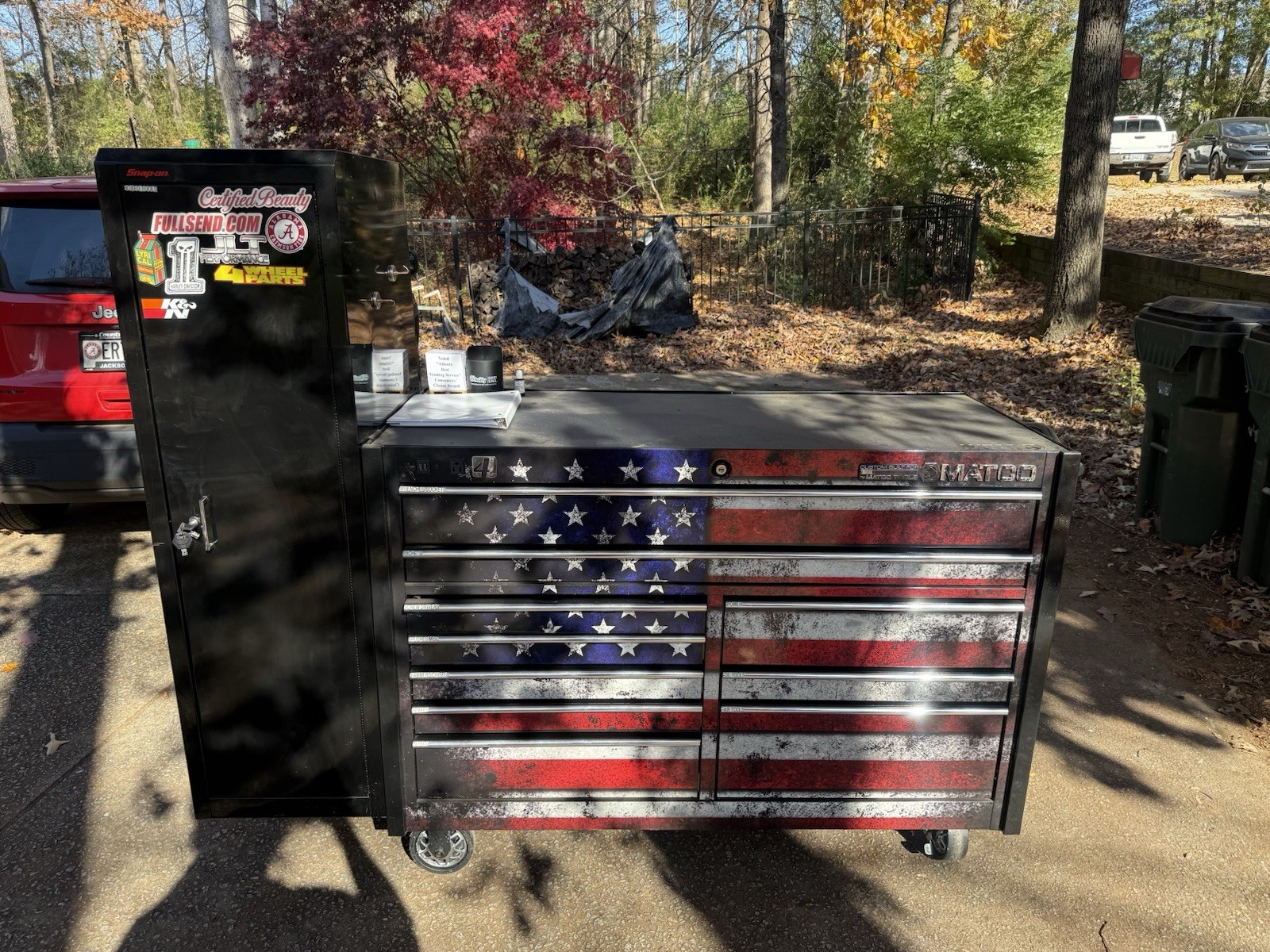 Matco Tools 4s Custom toolbox with locker